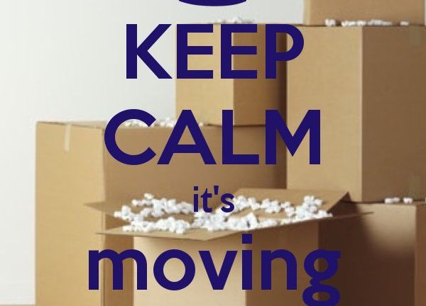 Keep calm it's moving day