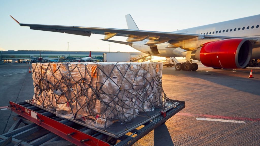 Loading household goods onto aircraft